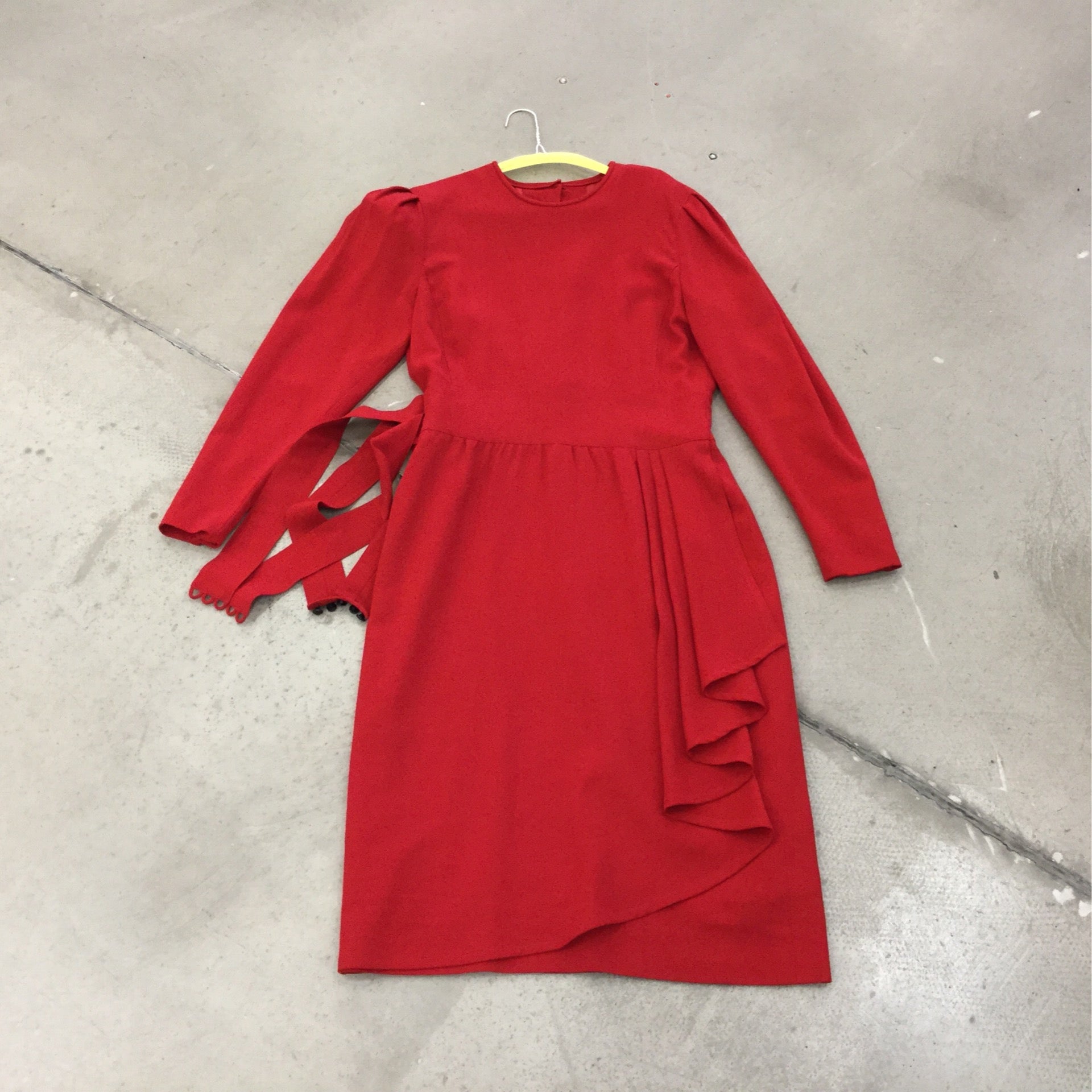 Escada red dress online